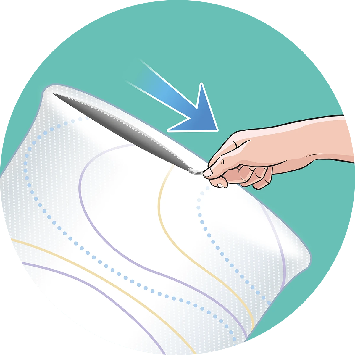 Wave Shape Pillow - Openritsen