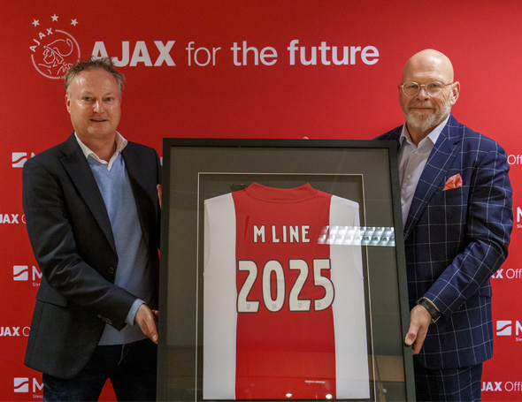 M line wordt Official Sleep Supplier van AFC Ajax 