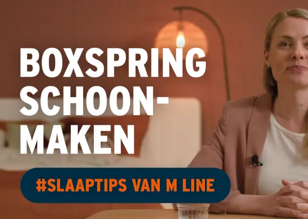 Hoe maak ik een boxspring schoon?