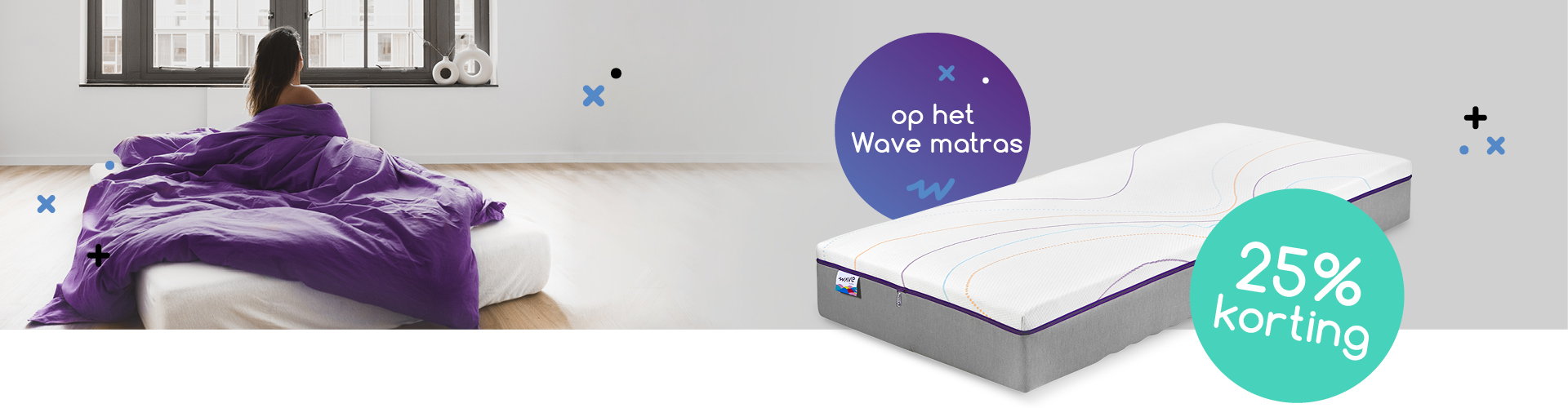 Wave 25% korting